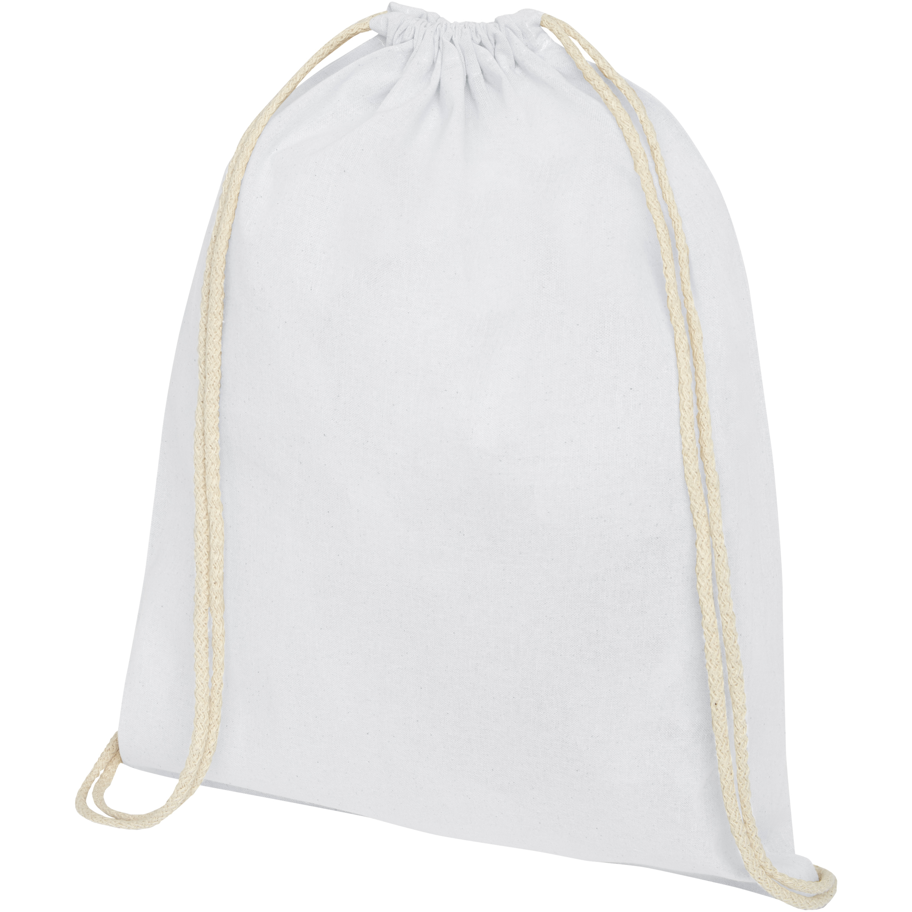 Oregon 140 g/m² cotton drawstring bag 5L