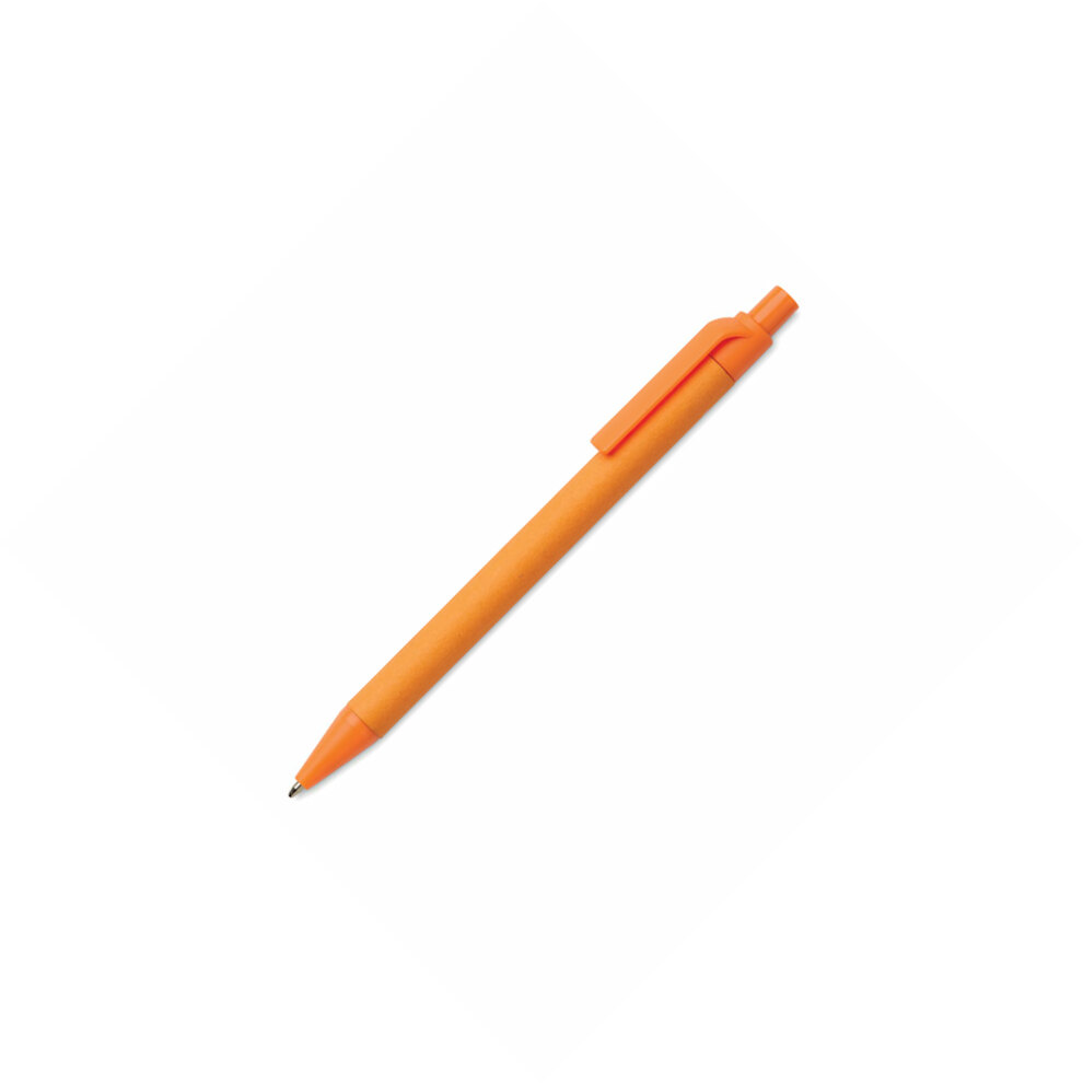 CARTOON COLOURED - Paper/PLA corn ball pen