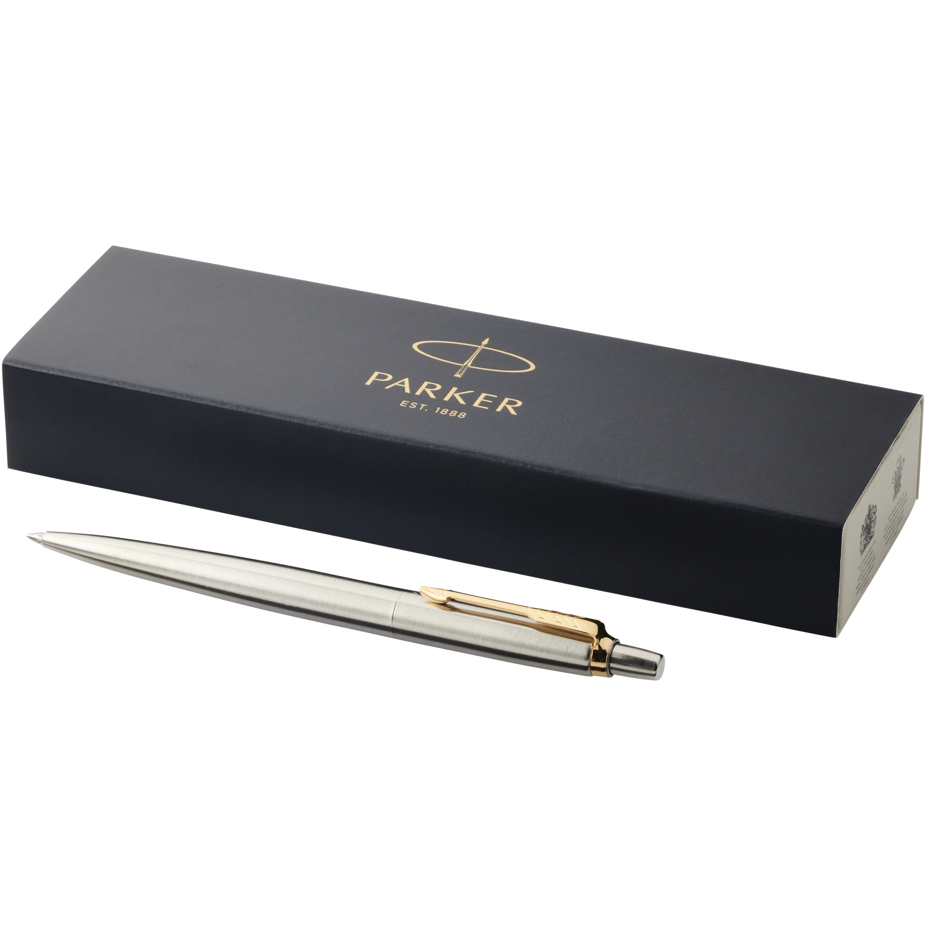 Parker Jotter SS ballpoint pen (blue ink)