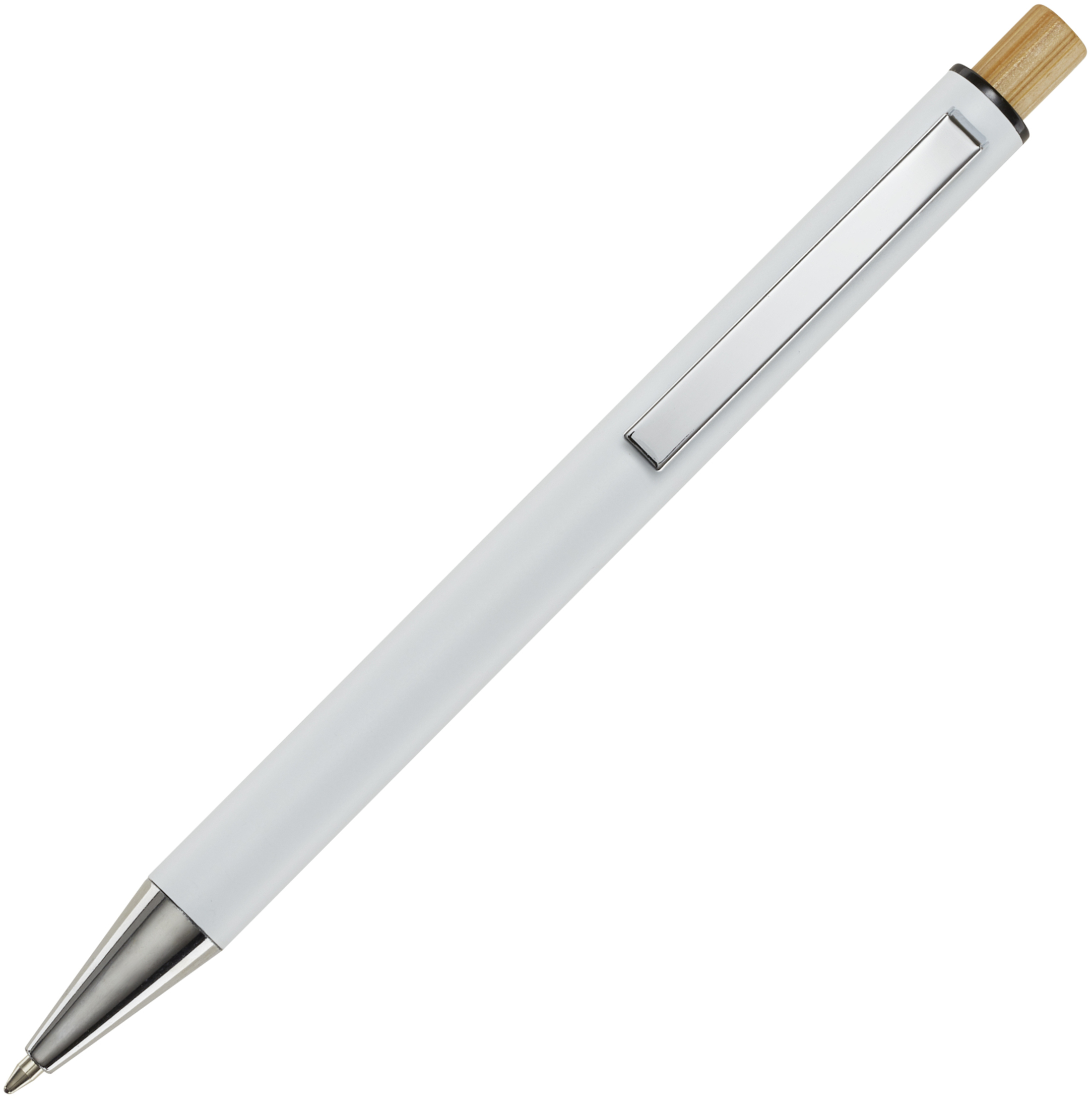 Cyrus recycled aluminium ballpoint pen (blue ink)