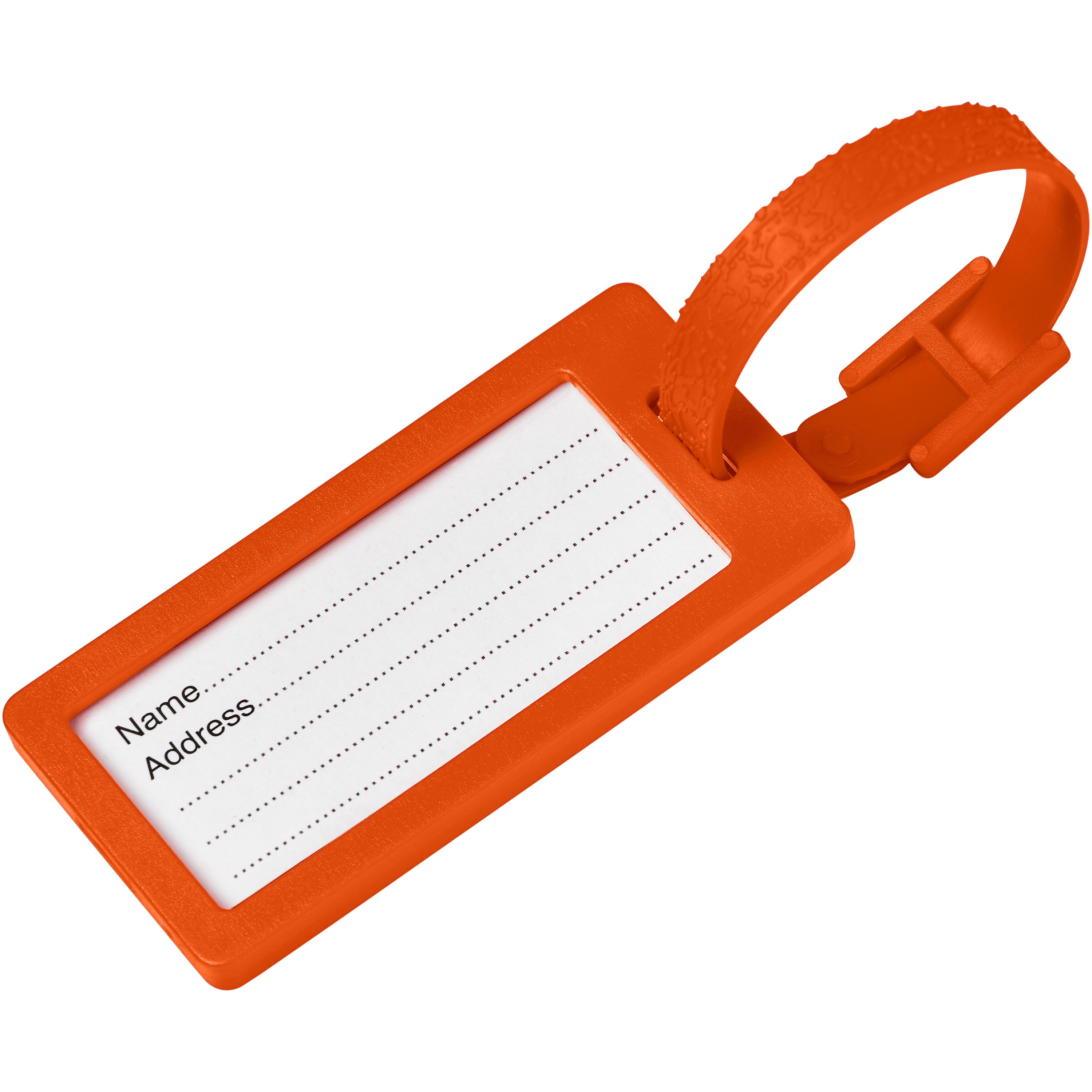 River recycled window luggage tag