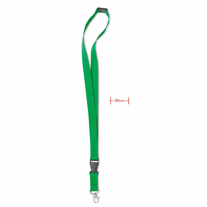 LANY - Lanyard with metal hook 20 mm