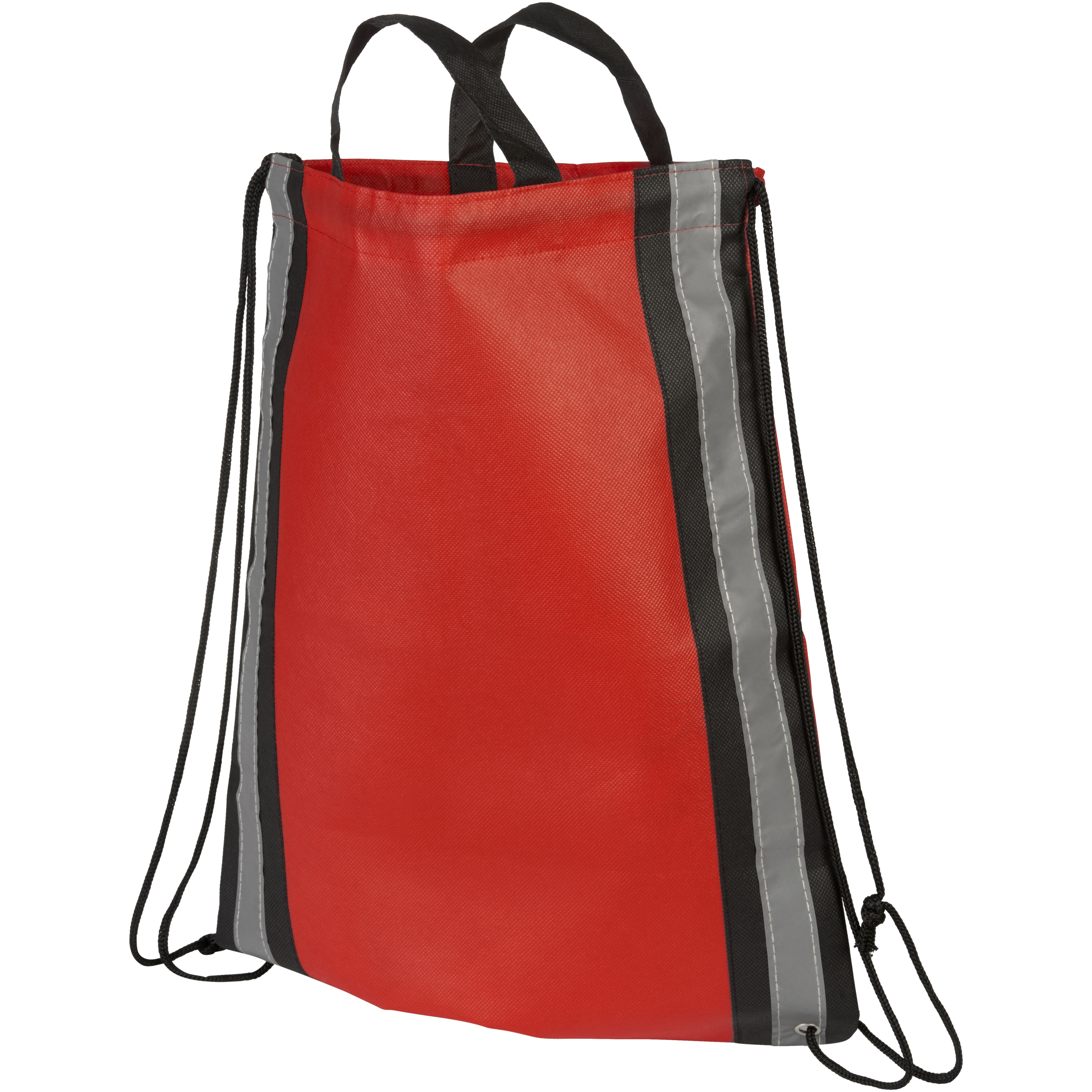 Reflective non-woven drawstring backpack 5L