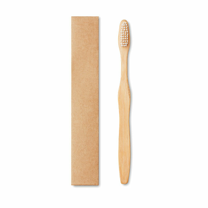 DENTOBRUSH - Bamboo toothbrush in Kraft box