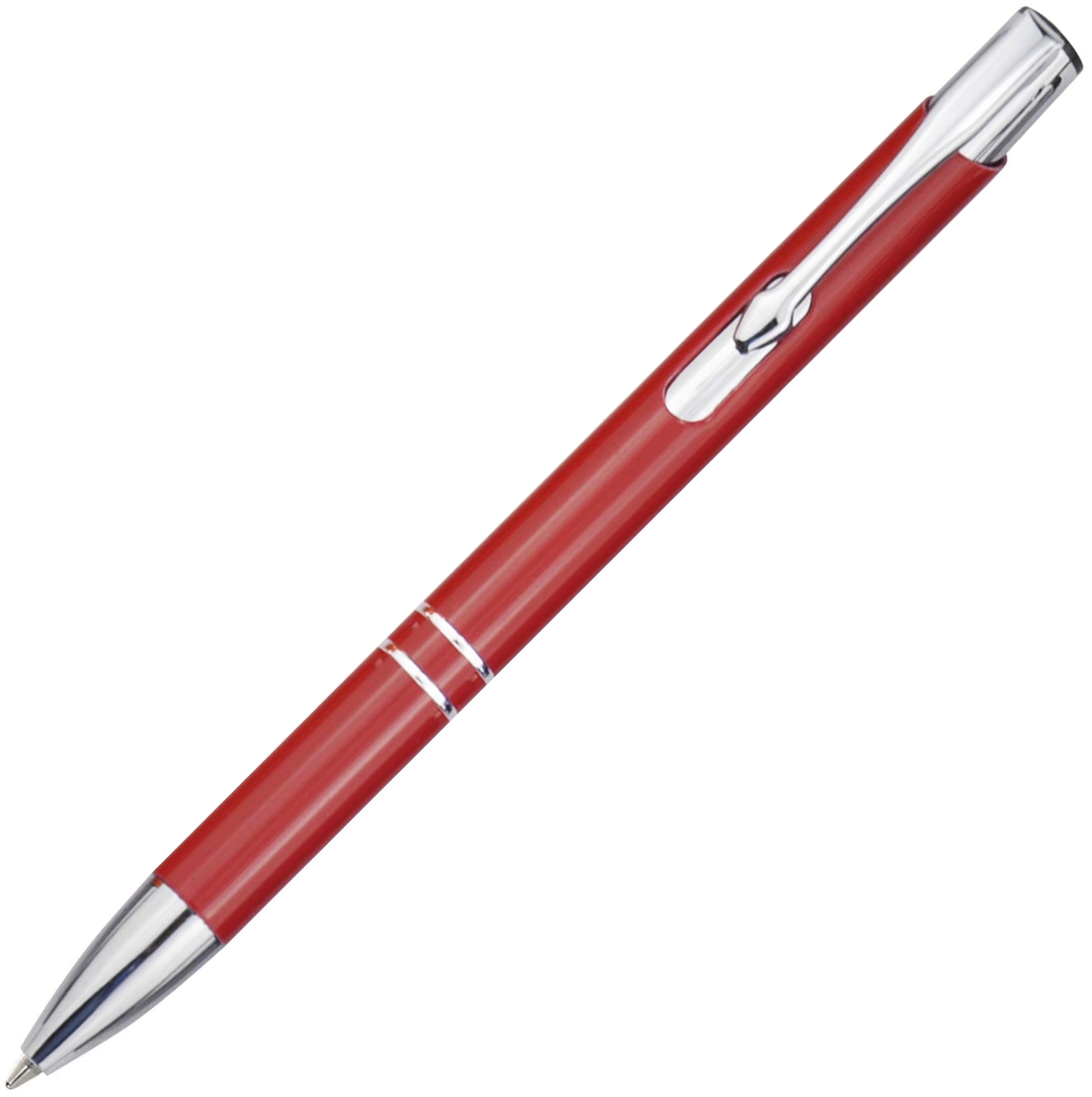 Moneta recycled aluminium ballpoint pen (blue ink)