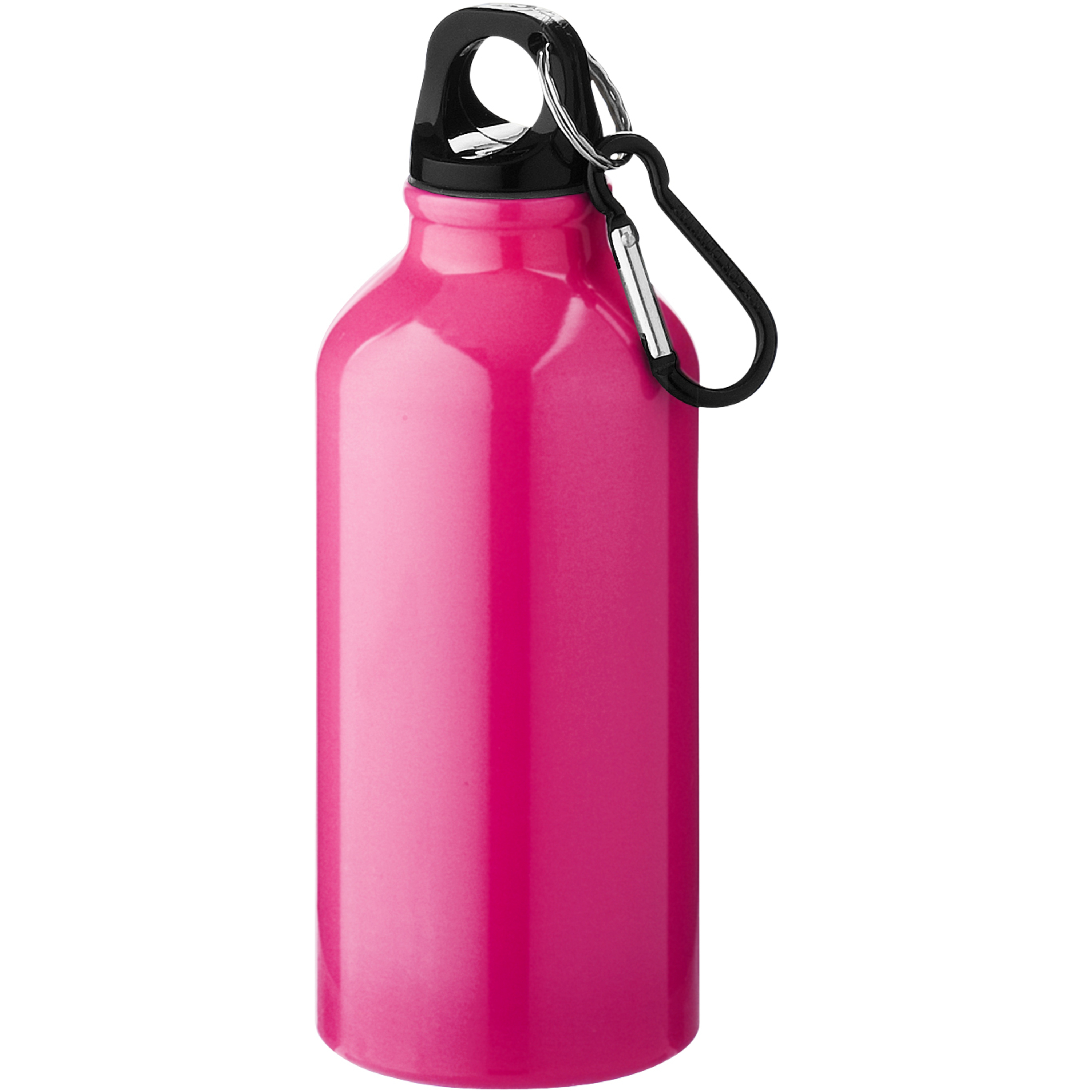 Oregon 400 ml aluminium water bottle with carabiner