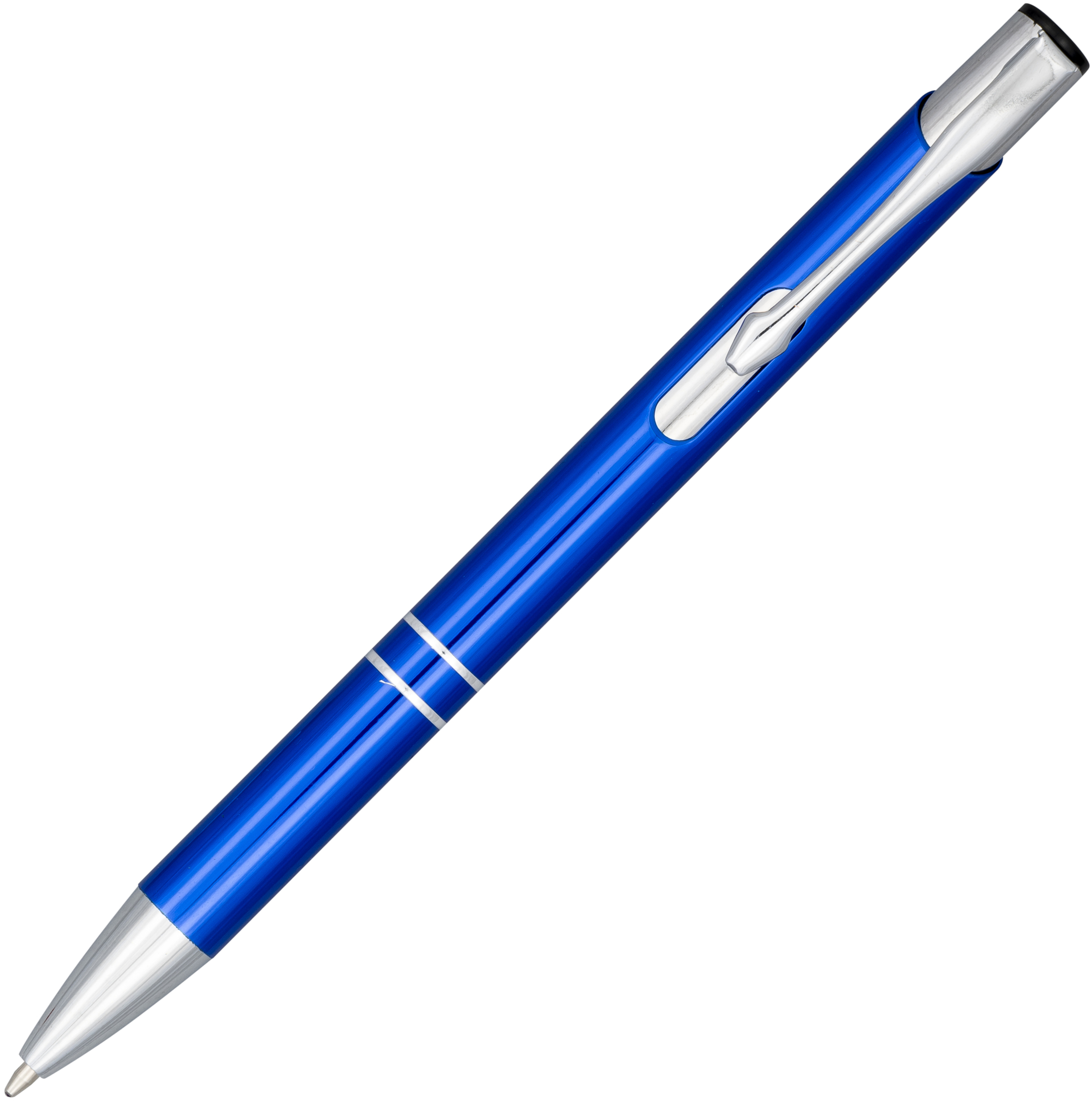 Moneta anodized aluminium click ballpoint pen