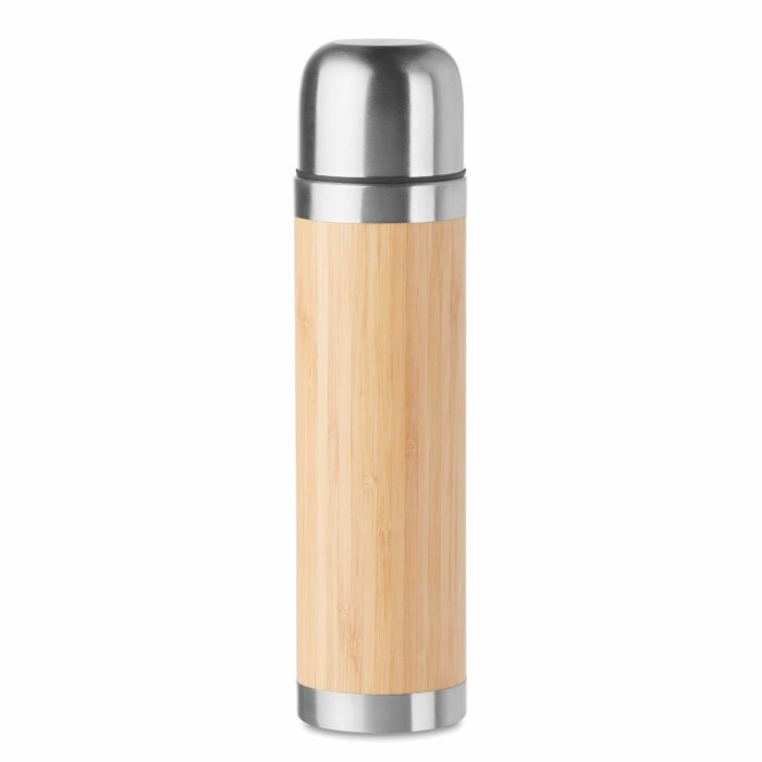 CHAN BAMBOO - Double wall bamboo cover flask