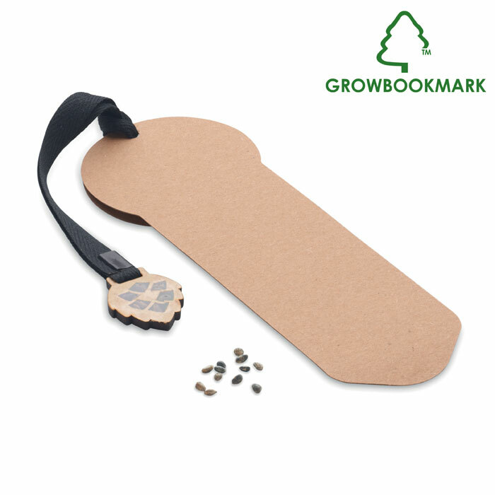 GROWBOOKMARK™ - Pine tree bookmark