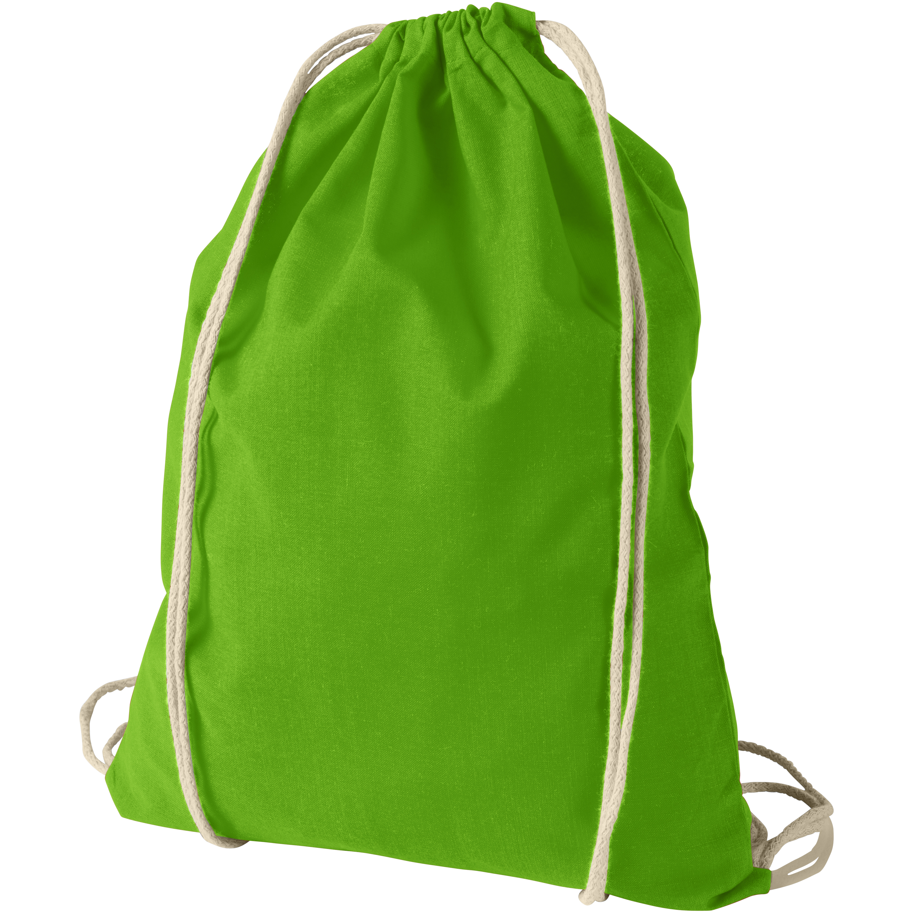 Oregon 100 g/m² cotton drawstring bag 5L