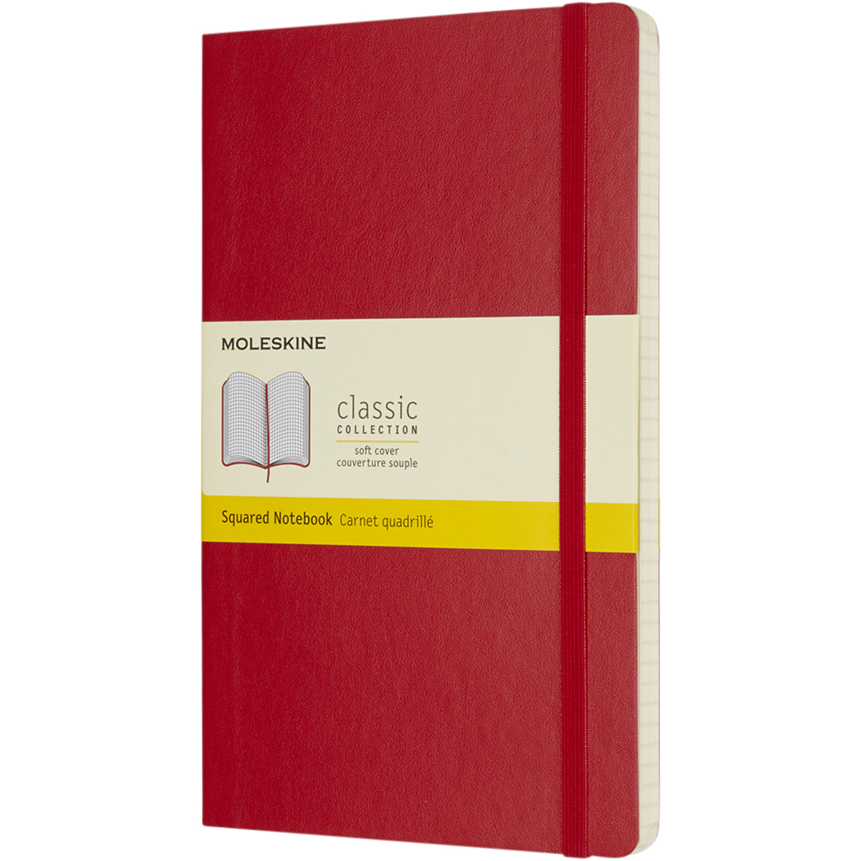 Moleskine Classic L soft cover notebook - squared