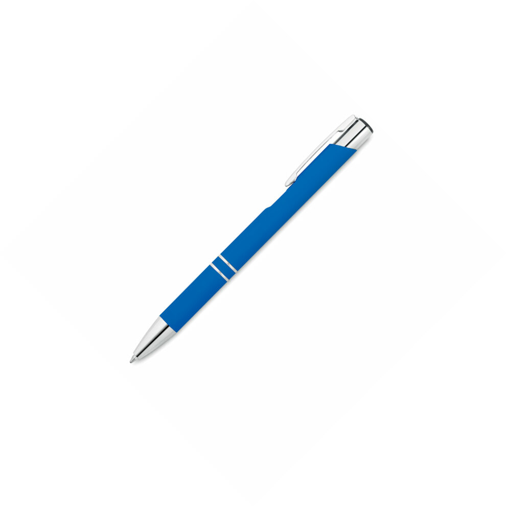 AOSTA - Ball pen in rubberised finish