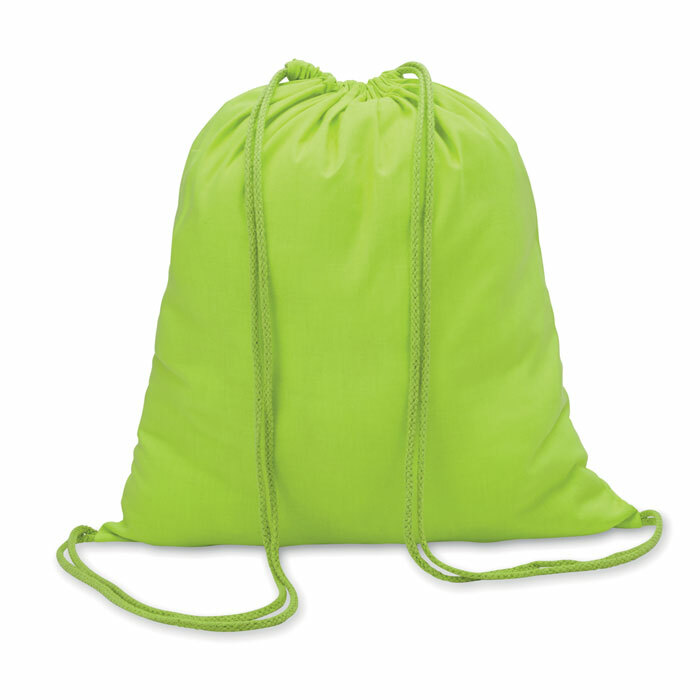 COLORED - 100gr/m² cotton drawstring bag