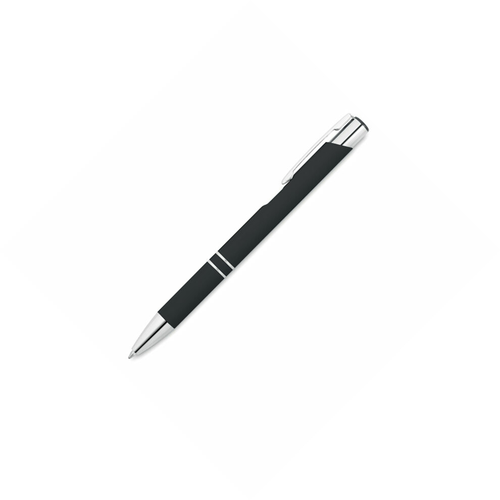 AOSTA - Ball pen in rubberised finish