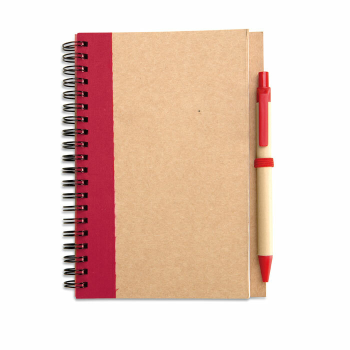 SONORA PLUS - B6 recycled notebook with pen