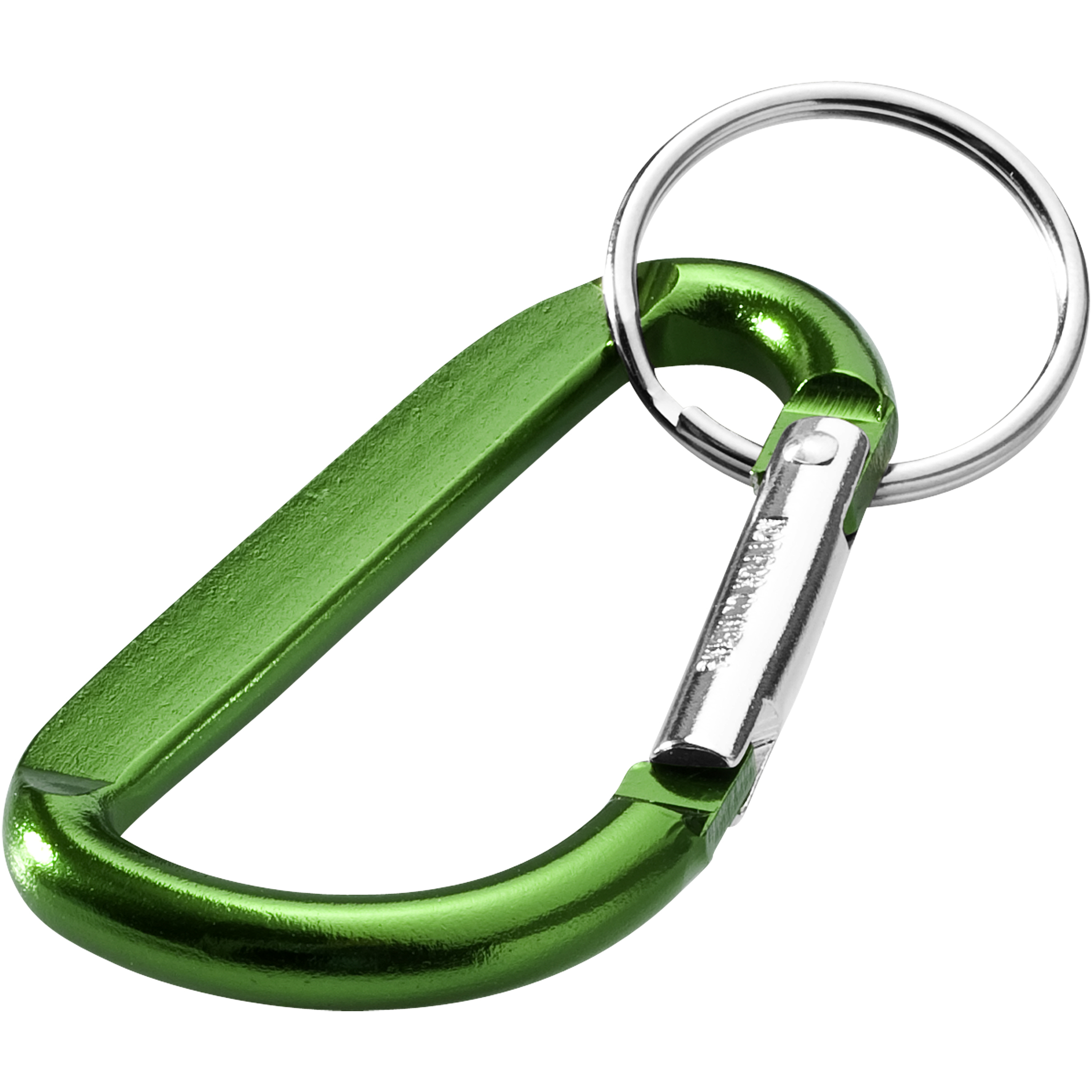 Timor RCS recycled aluminium carabiner keychain