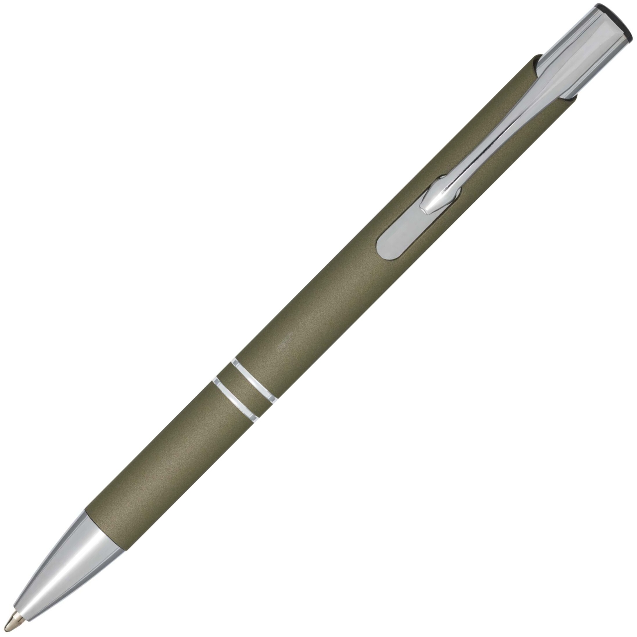 Moneta soft touch ballpoint pen (black ink)