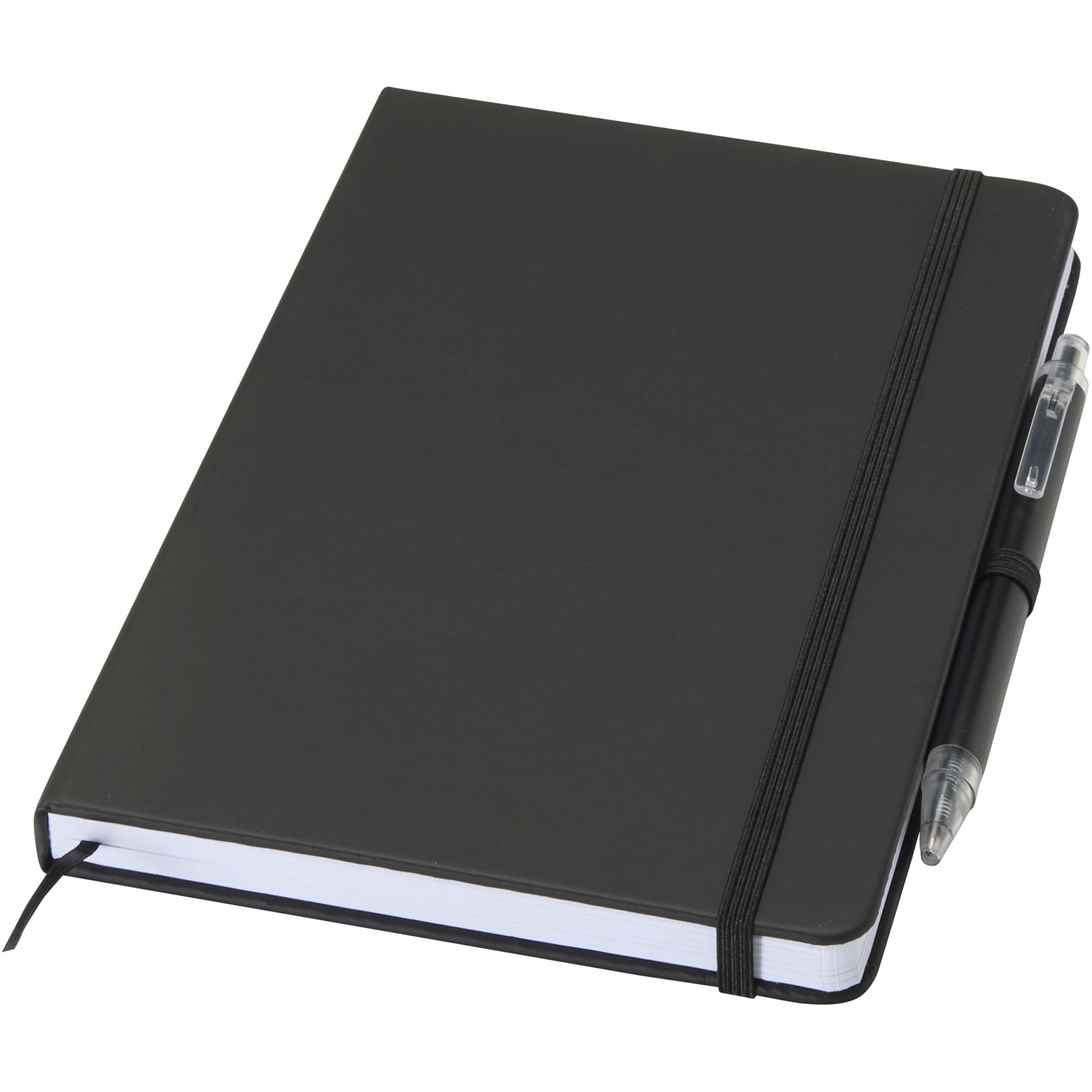Spectrum A5 recycled notebook and ballpoint pen set