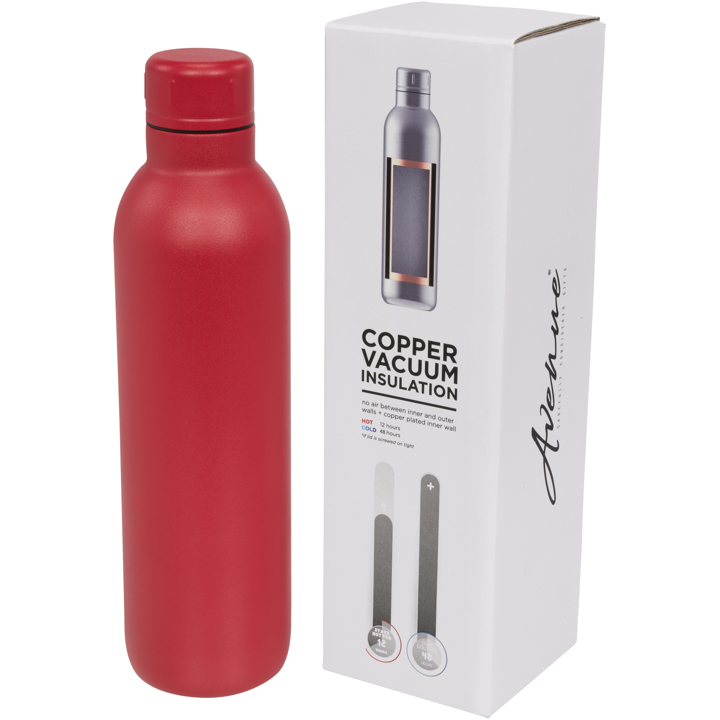 Thor 510 ml copper vacuum insulated water bottle