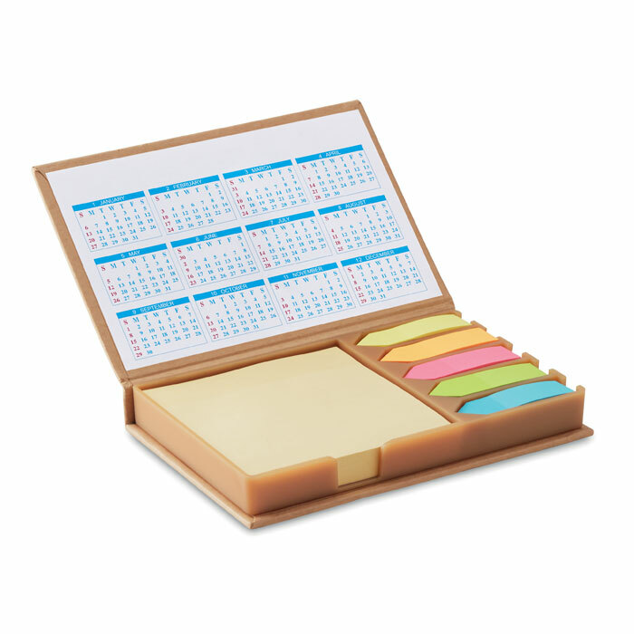 MEMOCALENDAR - Desk memo set with calendar