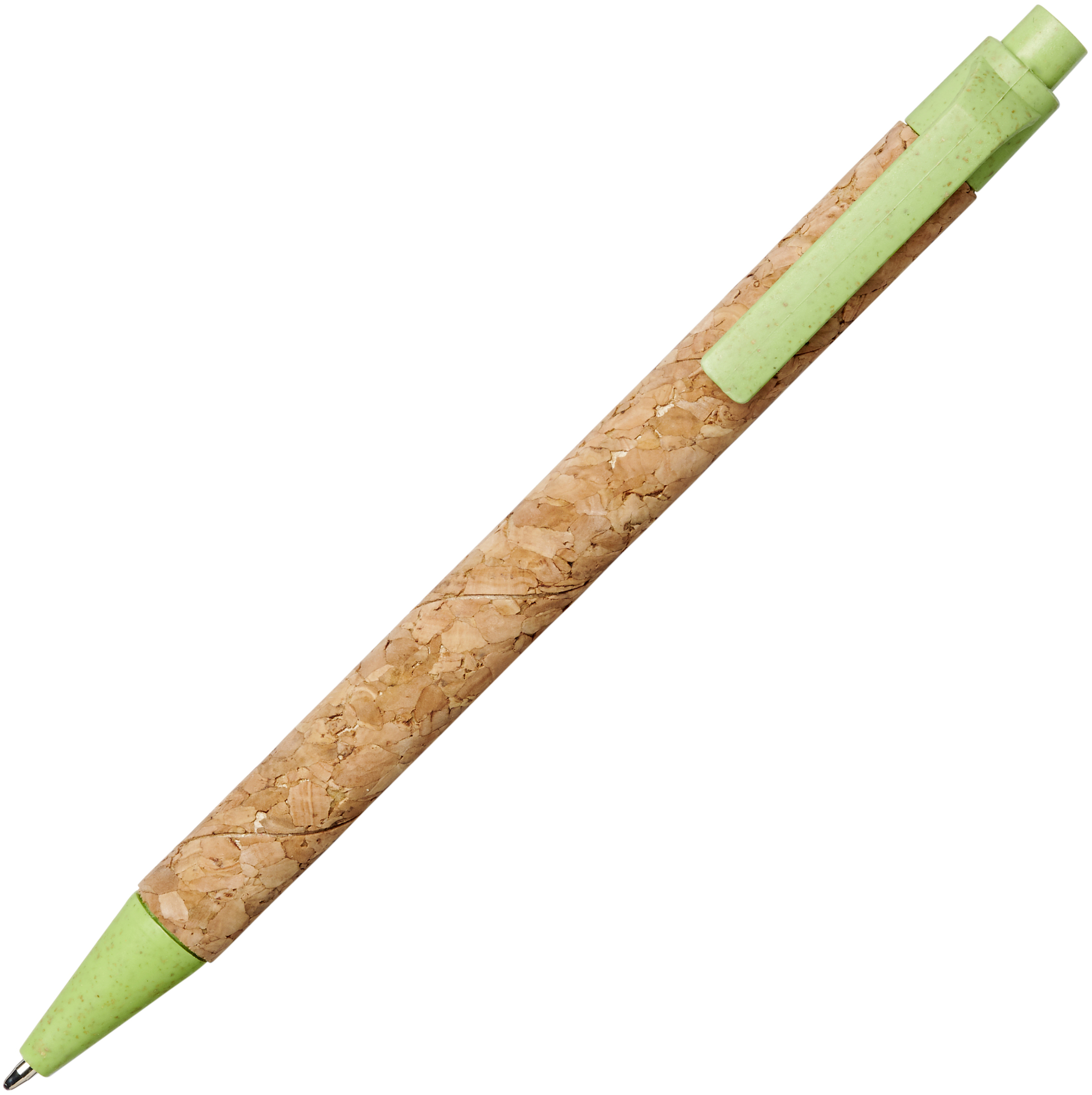 Midar cork and wheat straw ballpoint pen (black ink)