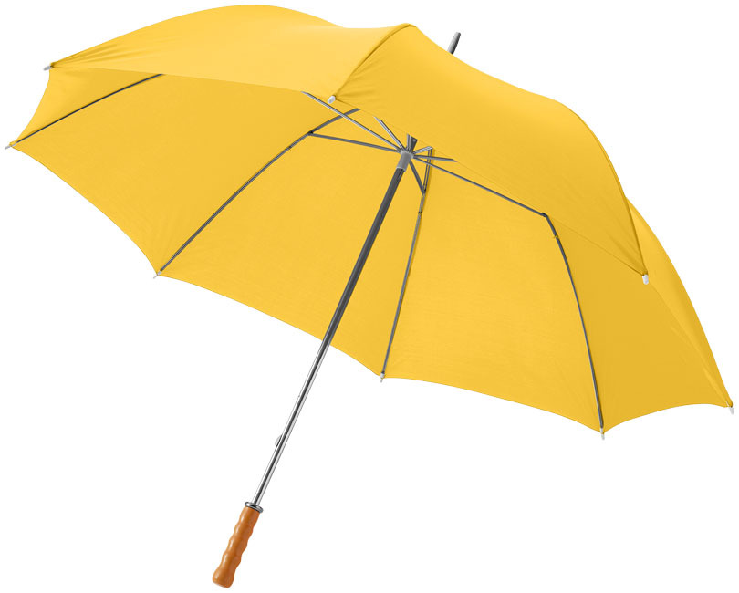 Karl 30" golf umbrella with wooden handle