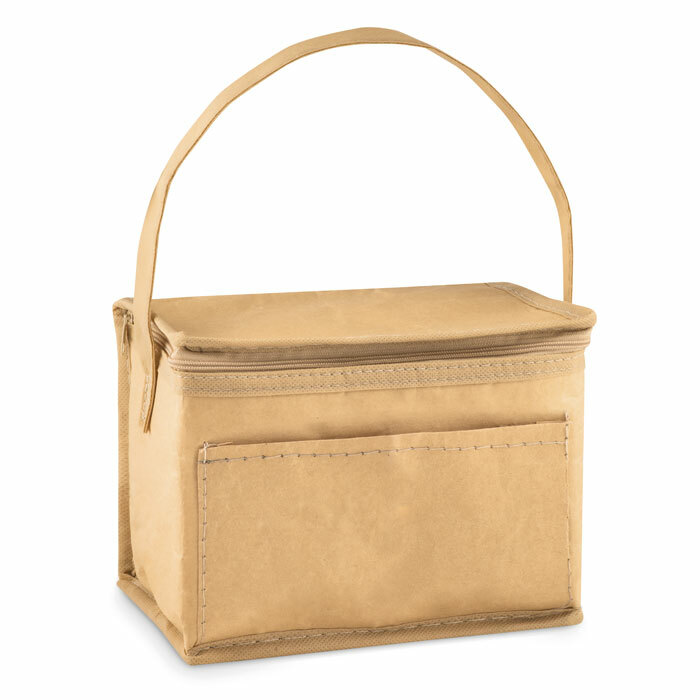 PAPERCOOL - 6 can woven paper cooler bag