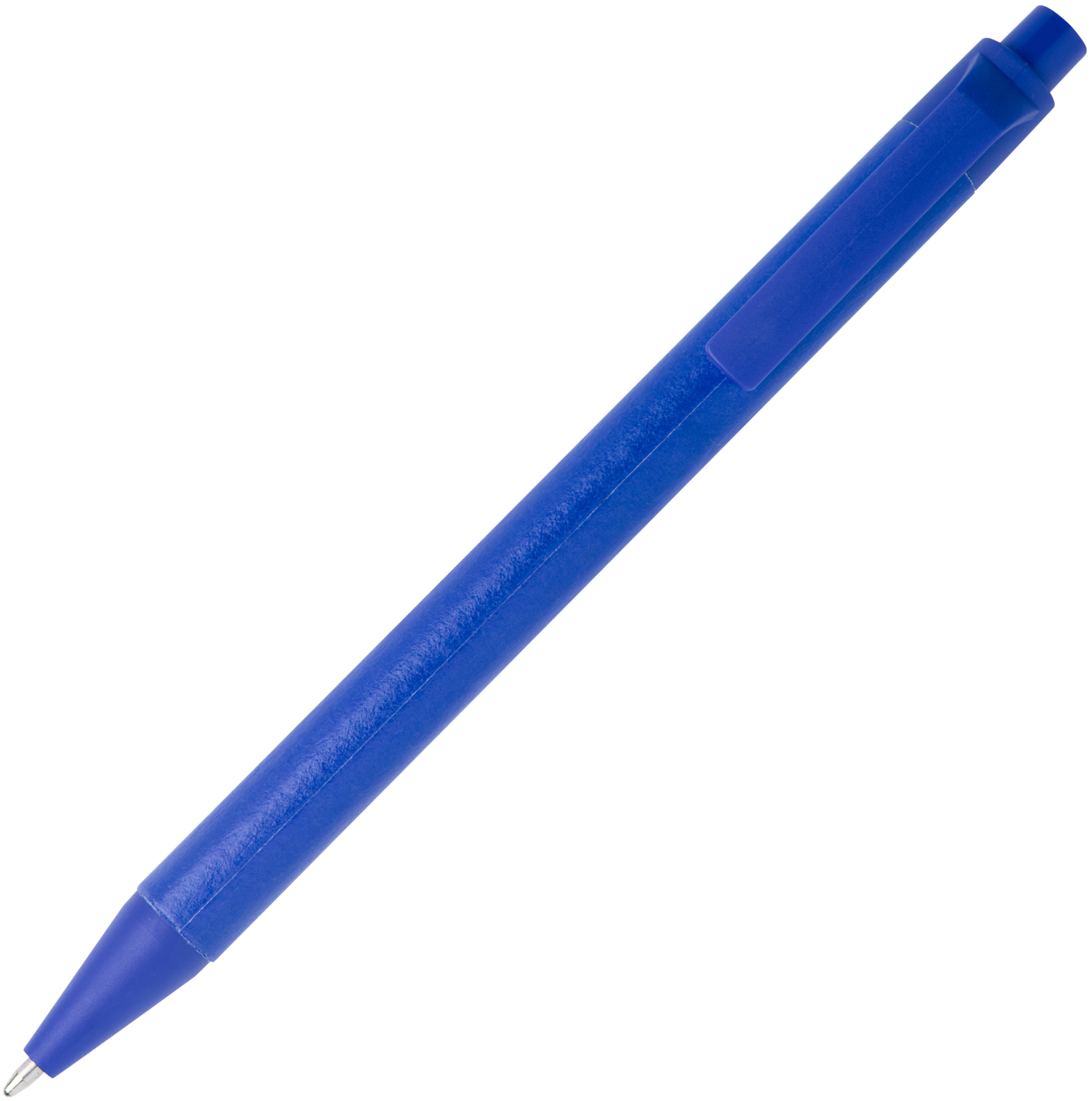 Chartik monochromatic recycled paper ballpoint pen with matte finish (black ink)