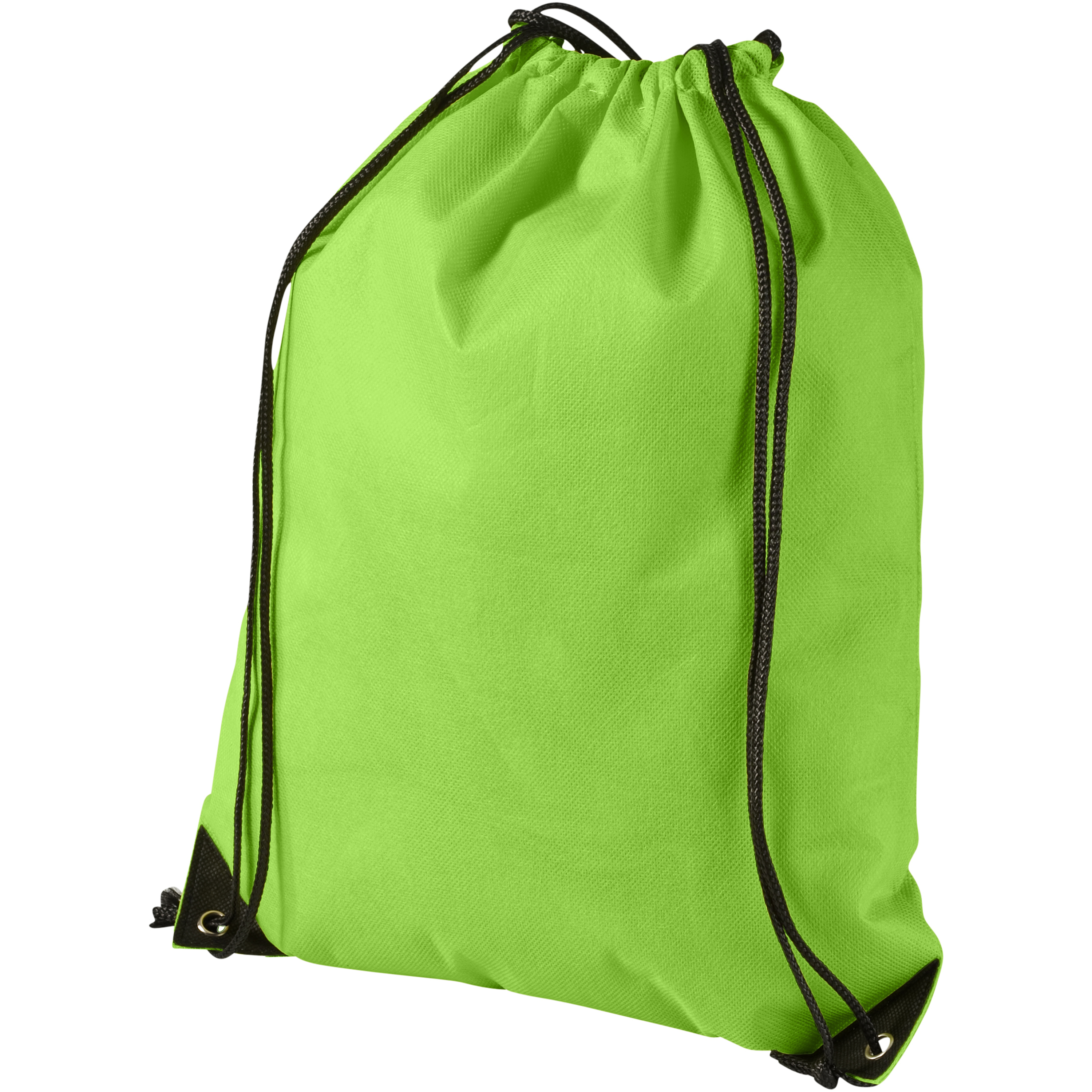 Evergreen non-woven drawstring bag 5L