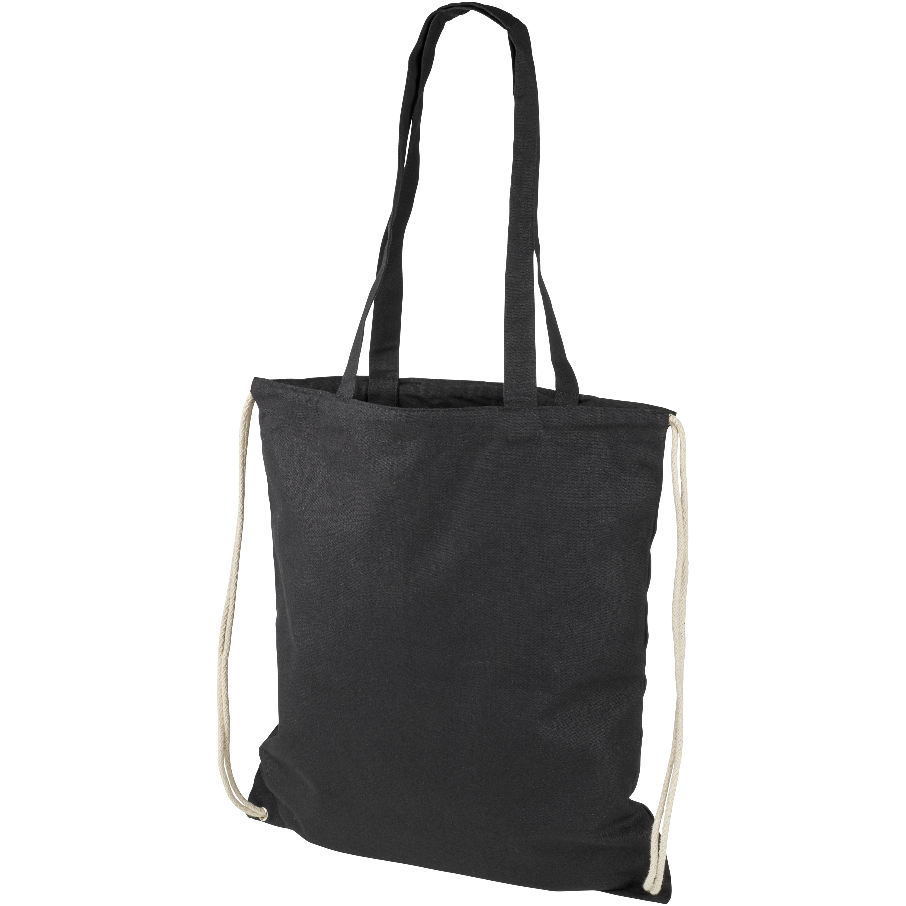 Eliza 240 g/m² cotton drawstring bag 6L