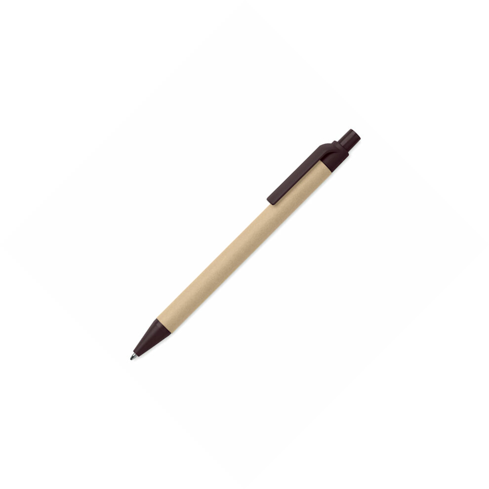 JANEIRO - Push ball pen coffee husk/ABS