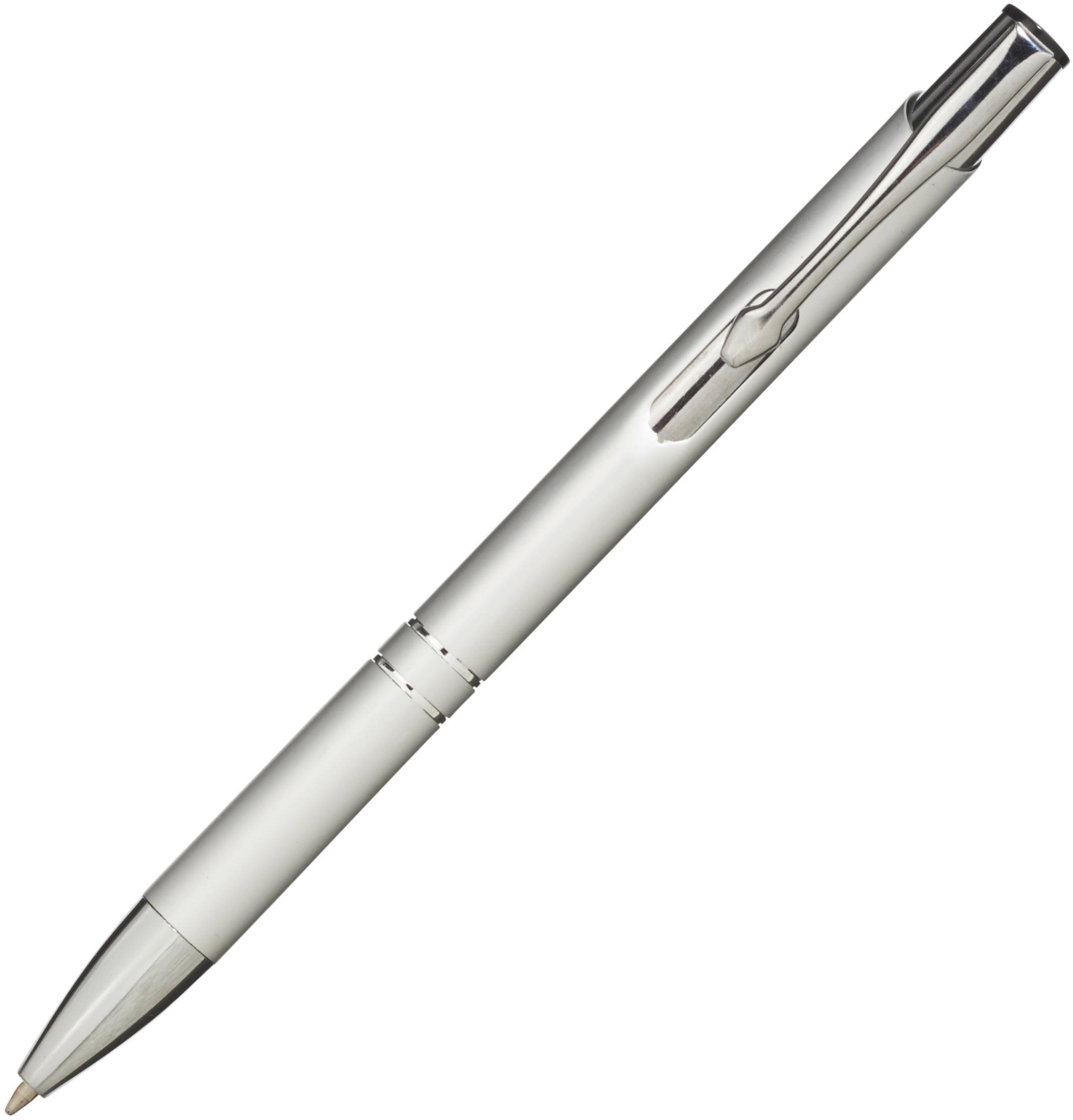Moneta aluminium click ballpoint pen (black ink)