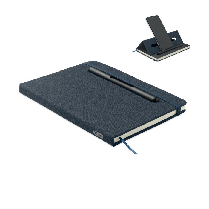 RINBOOK - A5 notebook with phone holder