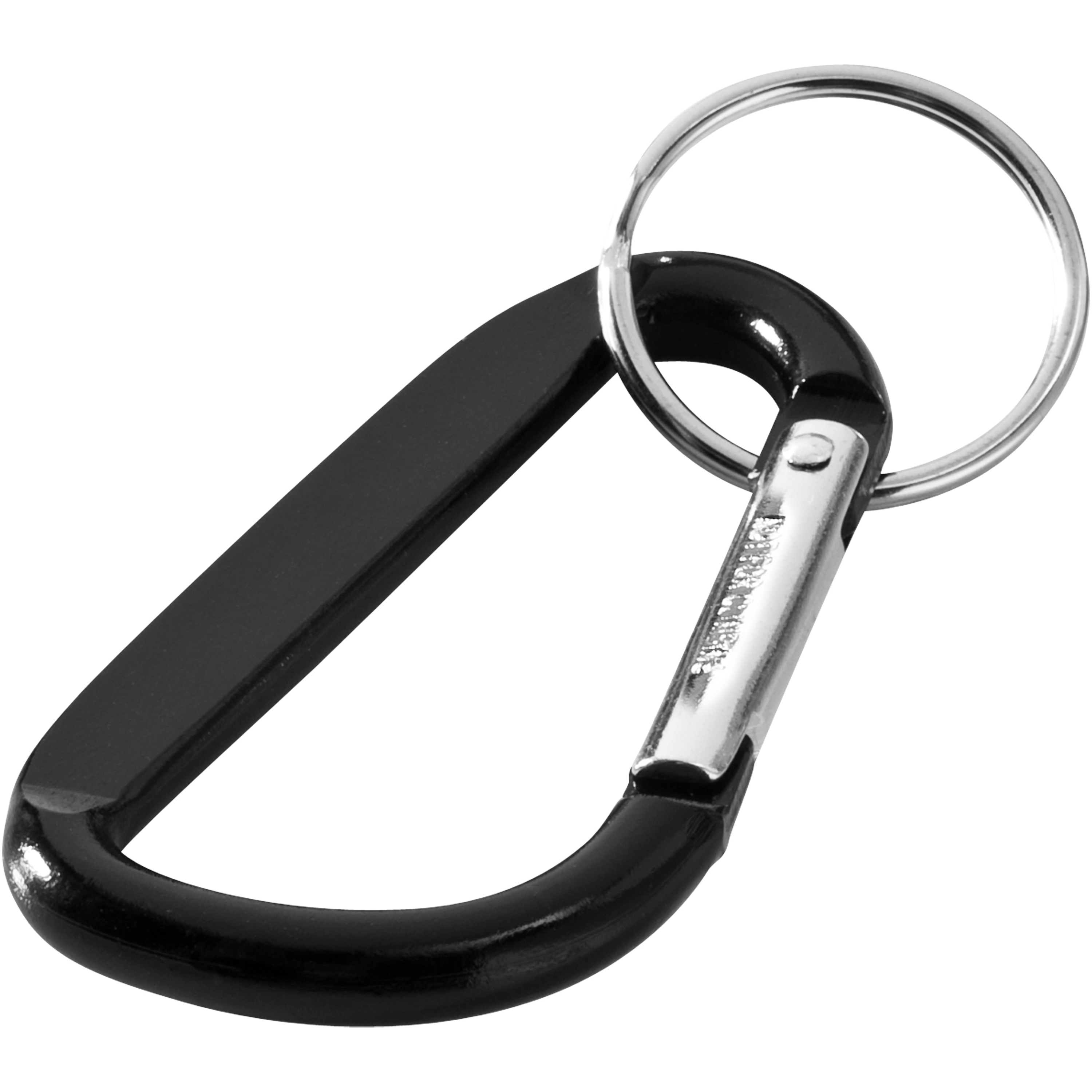 Timor RCS recycled aluminium carabiner keychain