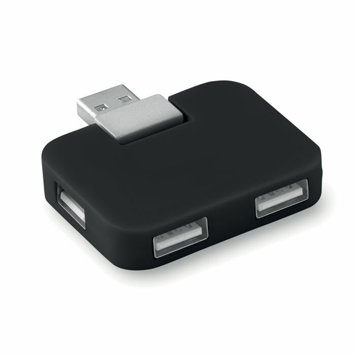 SQUARE - 4 port USB hub