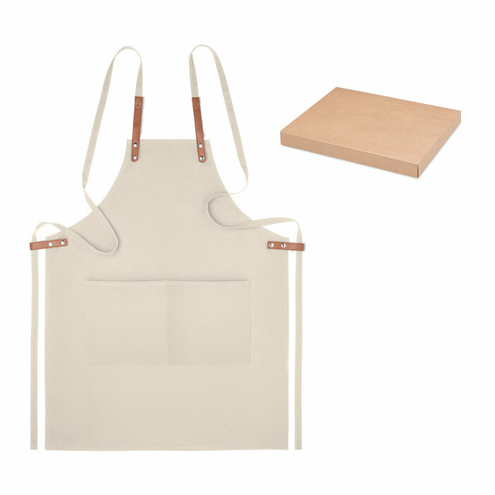 NAGPUR - Organic cotton apron 340 gr/m²