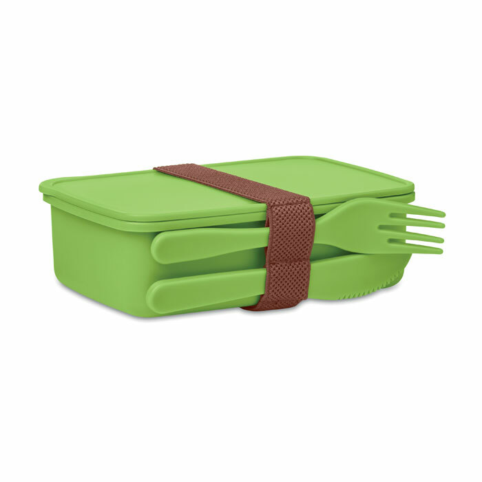 SUNDAY - Lunch box with cutlery