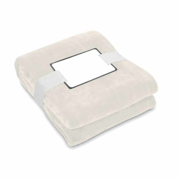 LOGAN - RPET fleece blanket 280 gr/m²