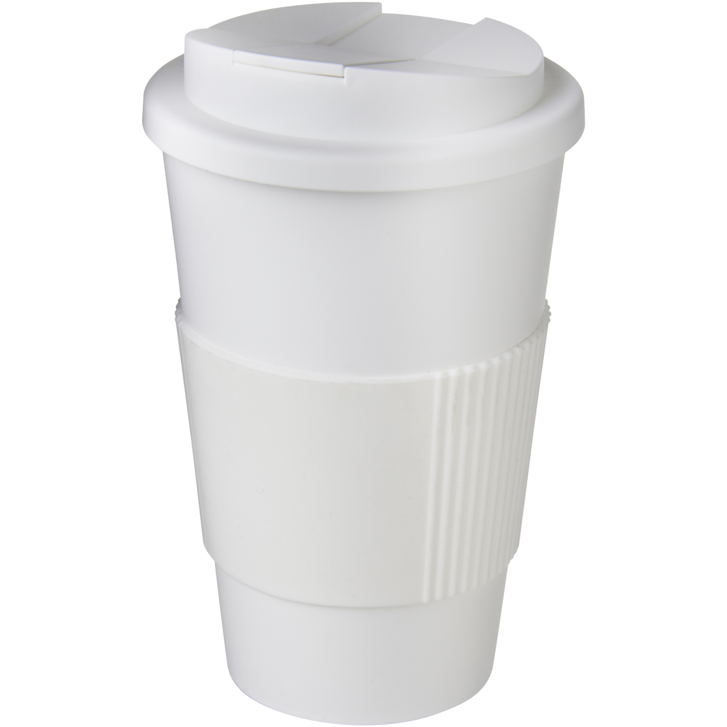 Americano® 350 ml tumbler with grip & spill-proof lid