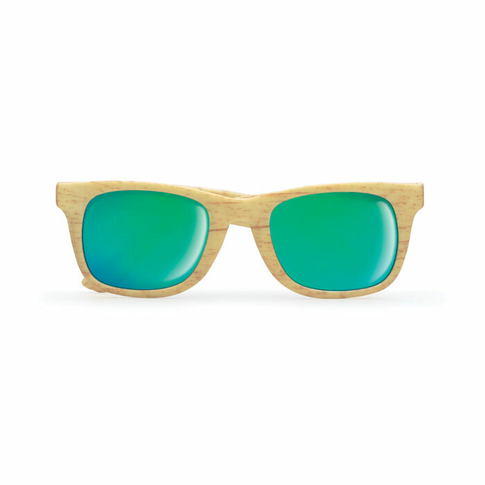 WOODIE - Wooden look sunglasses