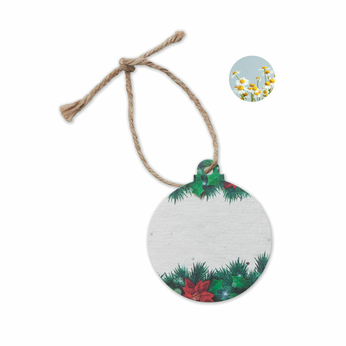 BAUSEED - Seed paper Xmas ornament