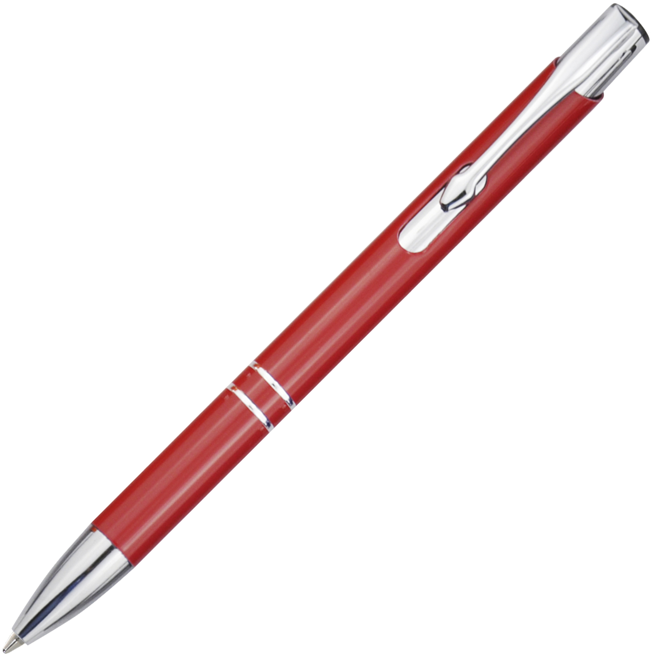 Moneta aluminium click ballpoint pen (black ink)
