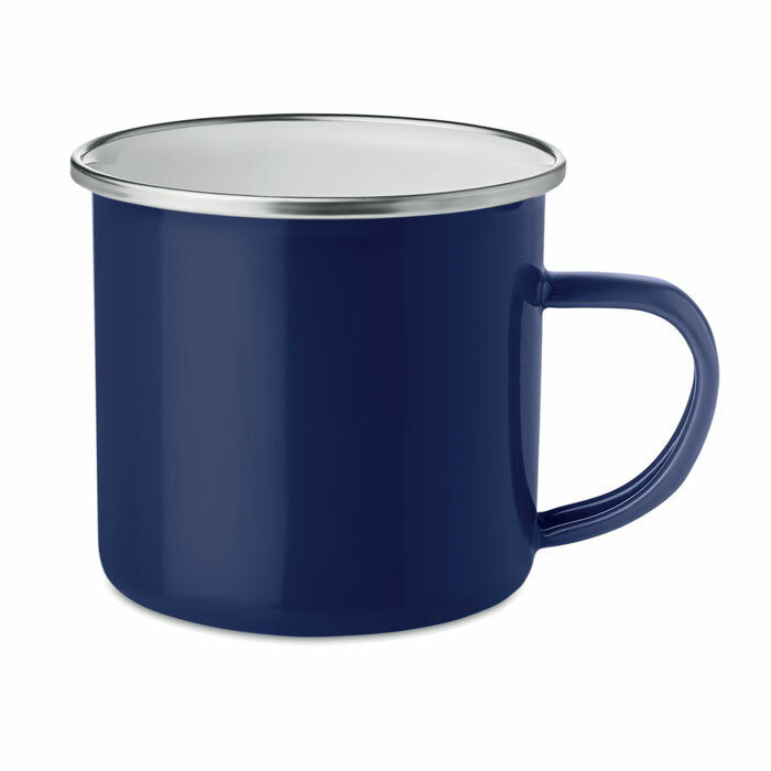 PLATEADO - Metal mug with enamel layer