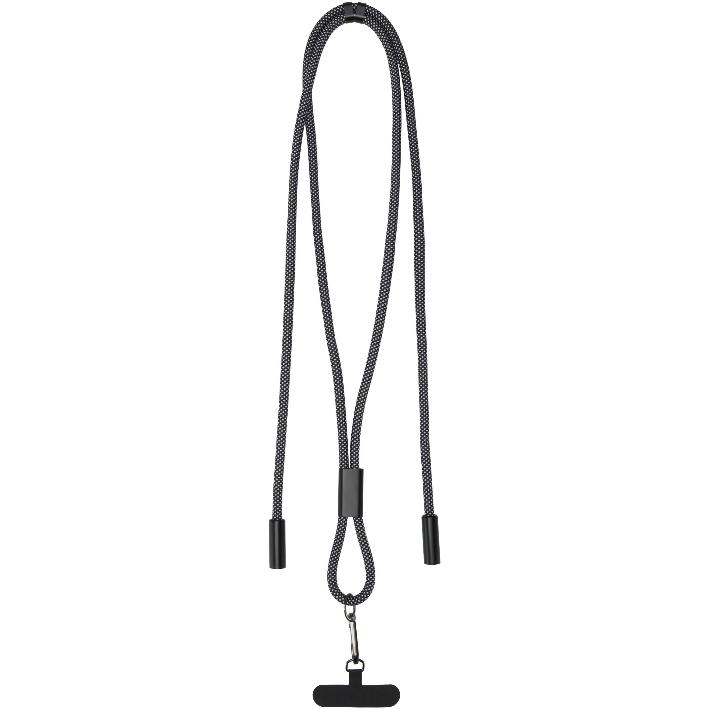 SMART 65W RPET charging cable with lanyard