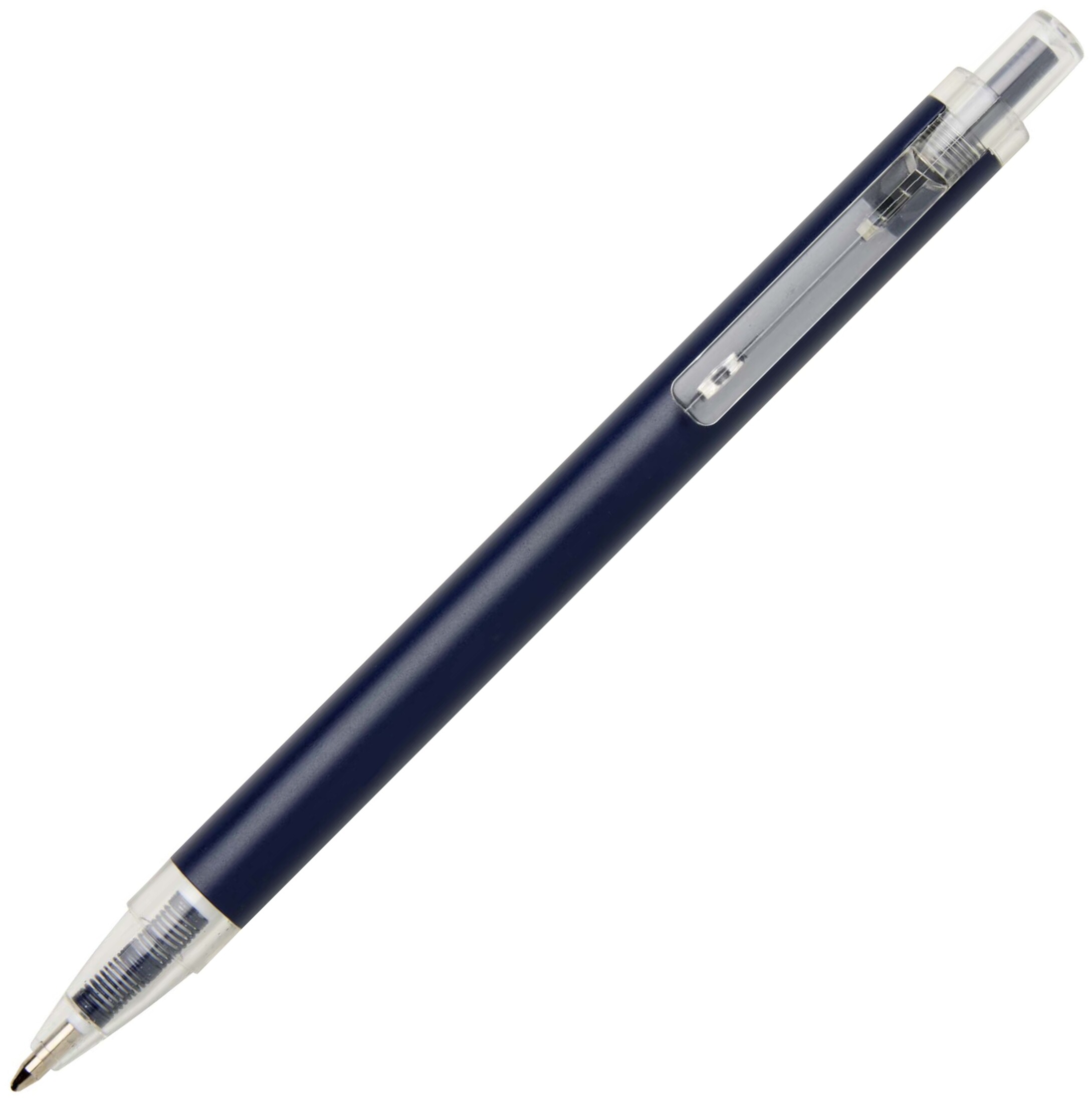 Spectrum recycled aluminium ballpoint pen (blue ink)