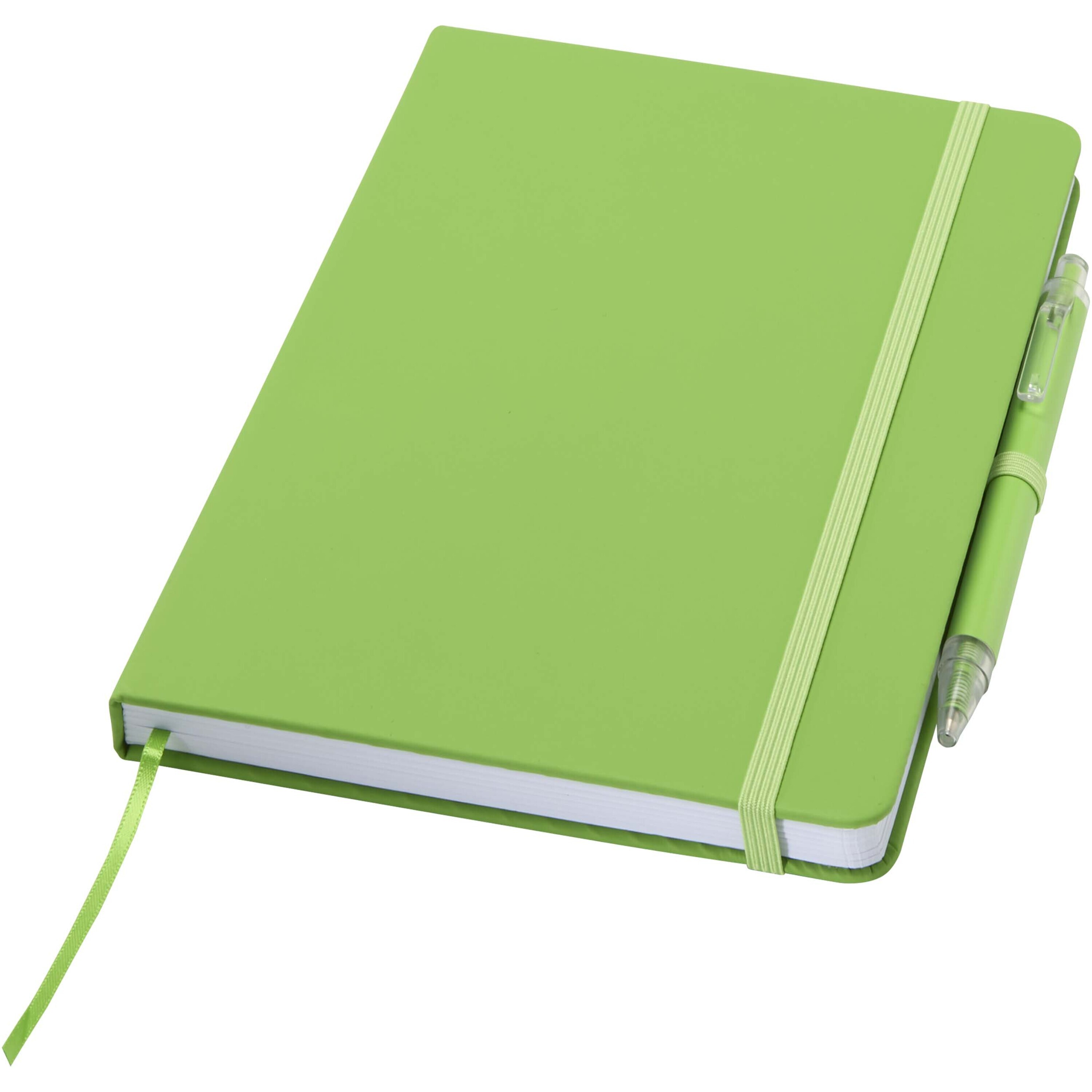 Spectrum A5 recycled notebook and ballpoint pen set