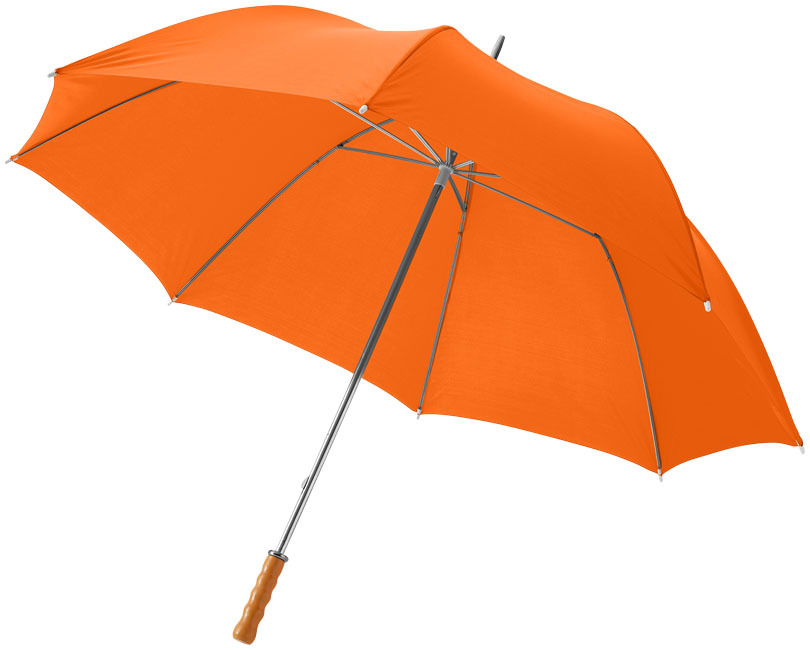 Karl 30" golf umbrella with wooden handle