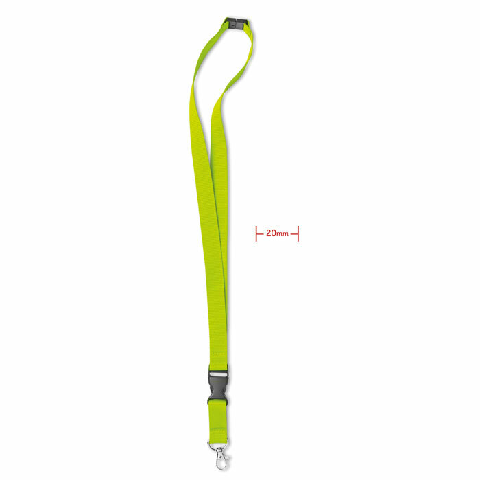 LANY - Lanyard with metal hook 20 mm