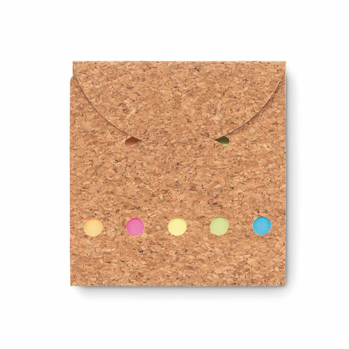 FOLDCORK - Cork sticky note memo pad