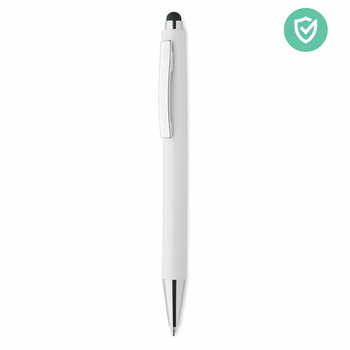 BLANQUITO CLEAN - Antibacterial stylus ballpen